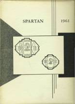 Sparta High School 1961 yearbook cover photo