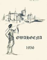 Cazenovia High School 1956 yearbook cover photo