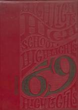 Welch High School 1969 yearbook cover photo