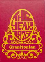 1976 Granite High School Yearbook from Philipsburg, Montana cover image