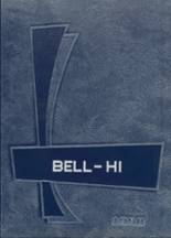 Bellville High School 1958 yearbook cover photo