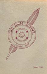 Eliot High School 1950 yearbook cover photo