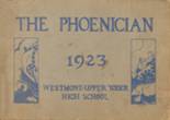 Westmont Upper Yoder High School 1923 yearbook cover photo