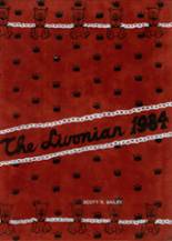 1984 Livonia High School Yearbook from Livonia, New York cover image