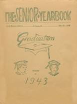 Polk-Hordville High School 1943 yearbook cover photo