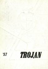 Scranton Consolidated High School 1957 yearbook cover photo