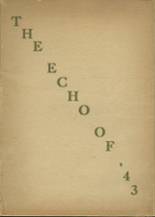 Wilcox High School 1943 yearbook cover photo