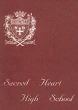 Sacred Heart School 1966 yearbook cover photo