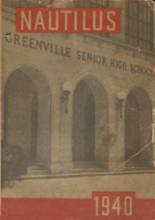 Greenville High School 1940 yearbook cover photo