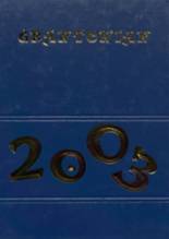 Grant County High School 2003 yearbook cover photo