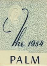 St. Agnes High School 1954 yearbook cover photo