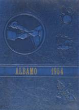 1954 Alba High School Yearbook from Alba, Missouri cover image