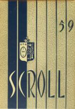 St. Ursula Academy 1959 yearbook cover photo