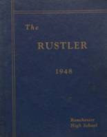 Ranchester High School 1948 yearbook cover photo