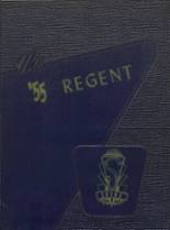 St. Regis Falls High School 1955 yearbook cover photo