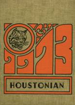 Houston High School 1973 yearbook cover photo