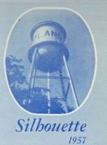 1957 Plano High School Yearbook from Plano, Illinois cover image