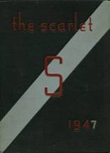 Shelby High School 1947 yearbook cover photo