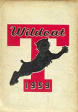 Tullahoma High School 1959 yearbook cover photo