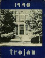 Troy High School 1940 yearbook cover photo