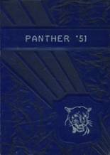 Lodgepole High School 1951 yearbook cover photo