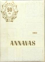 Savanna Community High School 1962 yearbook cover photo