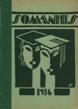 Manchester High School 1936 yearbook cover photo