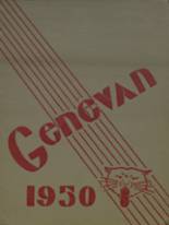 Geneva High School 1950 yearbook cover photo