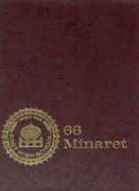 1966 East High School Yearbook from Akron, Ohio cover image