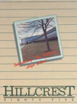 1985 Hillcrest High School Yearbook from Midvale, Utah cover image