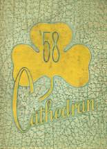 1958 Cathedral High School Yearbook from Indianapolis, Indiana cover image