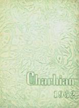 Charlotte High School 1952 yearbook cover photo