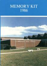 Marion High School 1986 yearbook cover photo