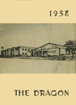 Belle Plaine Rural High School 1958 yearbook cover photo