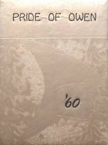 Owen County High School 1960 yearbook cover photo