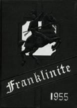 Franklin High School 1955 yearbook cover photo
