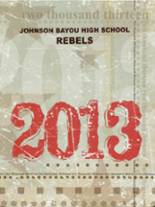 Johnson Bayou High School 2013 yearbook cover photo