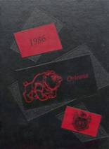 1986 Orleans High School Yearbook from Orleans, Indiana cover image