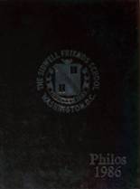 1986 Sidwell Friends High School Yearbook from Washington, District of Columbia cover image