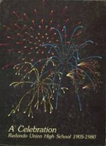 1980 Redondo Union High School Yearbook from Redondo beach, California cover image