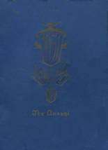 Gilbertsville Central School 1951 yearbook cover photo
