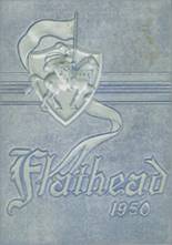 Flathead High School 1950 yearbook cover photo