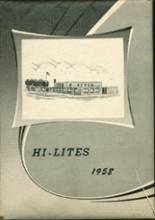 Atkins High School 1958 yearbook cover photo