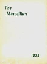 Marcellus High School 1953 yearbook cover photo