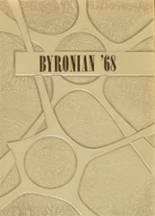 Byron High School 1968 yearbook cover photo