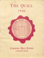 1948 Gardiner High School Yearbook from Gardiner, Maine cover image