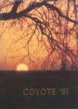 1981 Lone Wolf High School Yearbook from Lone wolf, Oklahoma cover image