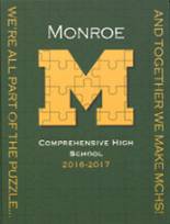 Monroe High School 2017 yearbook cover photo