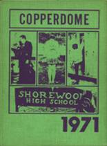 Shorewood High School 1971 yearbook cover photo