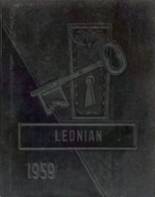 Central Decatur High School 1959 yearbook cover photo